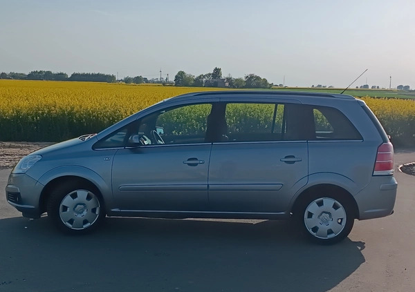 Opel Zafira cena 14500 przebieg: 171400, rok produkcji 2007 z Lubraniec małe 191